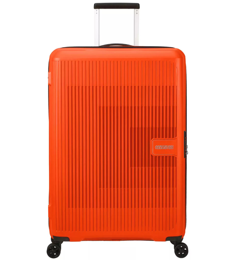Большой чемодан American Tourister AeroStep MD8*96003 (77 см) - Orange