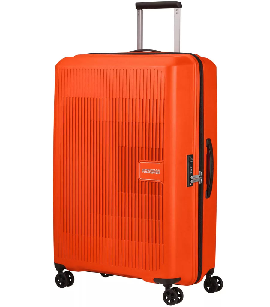 Большой чемодан American Tourister AeroStep MD8*96003 (77 см) - Orange
