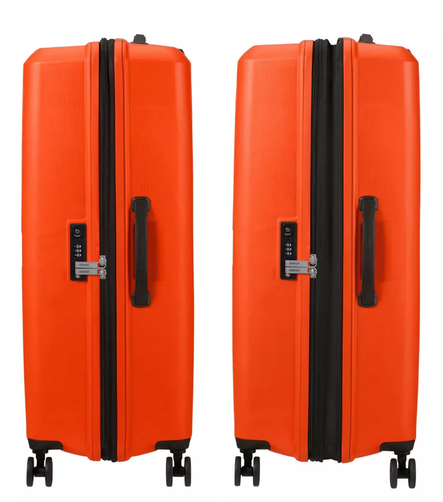 Средний чемодан American Tourister AeroStep MD8*96002 (67 см) - Orange
