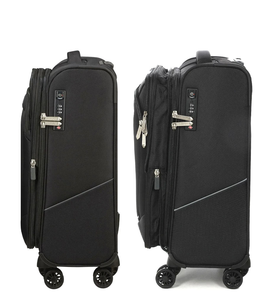 Малый чемодан American Tourister Summerride Black (55 см) ME7*09004 ~ручная кладь~