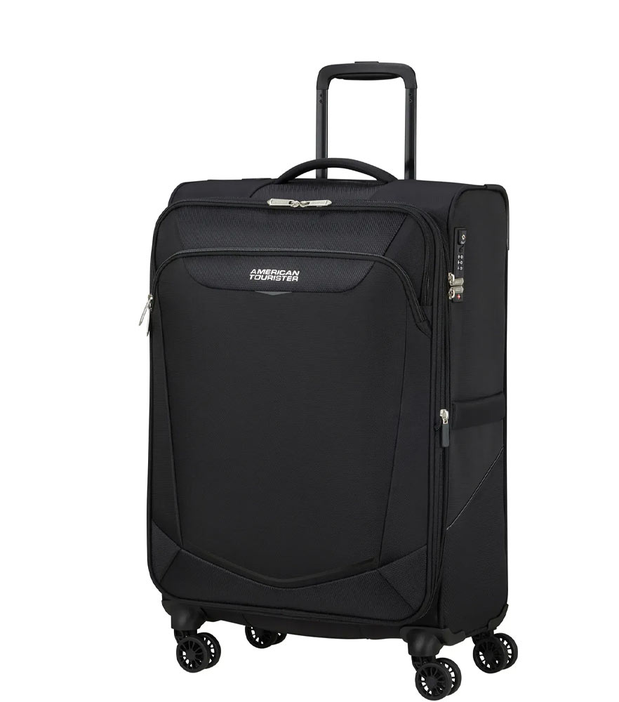 Средний чемодан American Tourister Summerride Black (69 см) ME7*09005