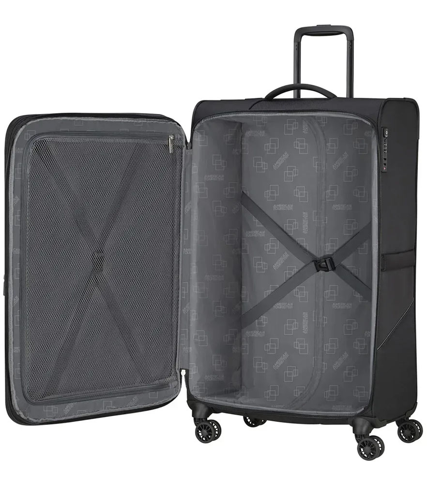 Большой чемодан American Tourister Summerride Black (80 см) ME7*09006
