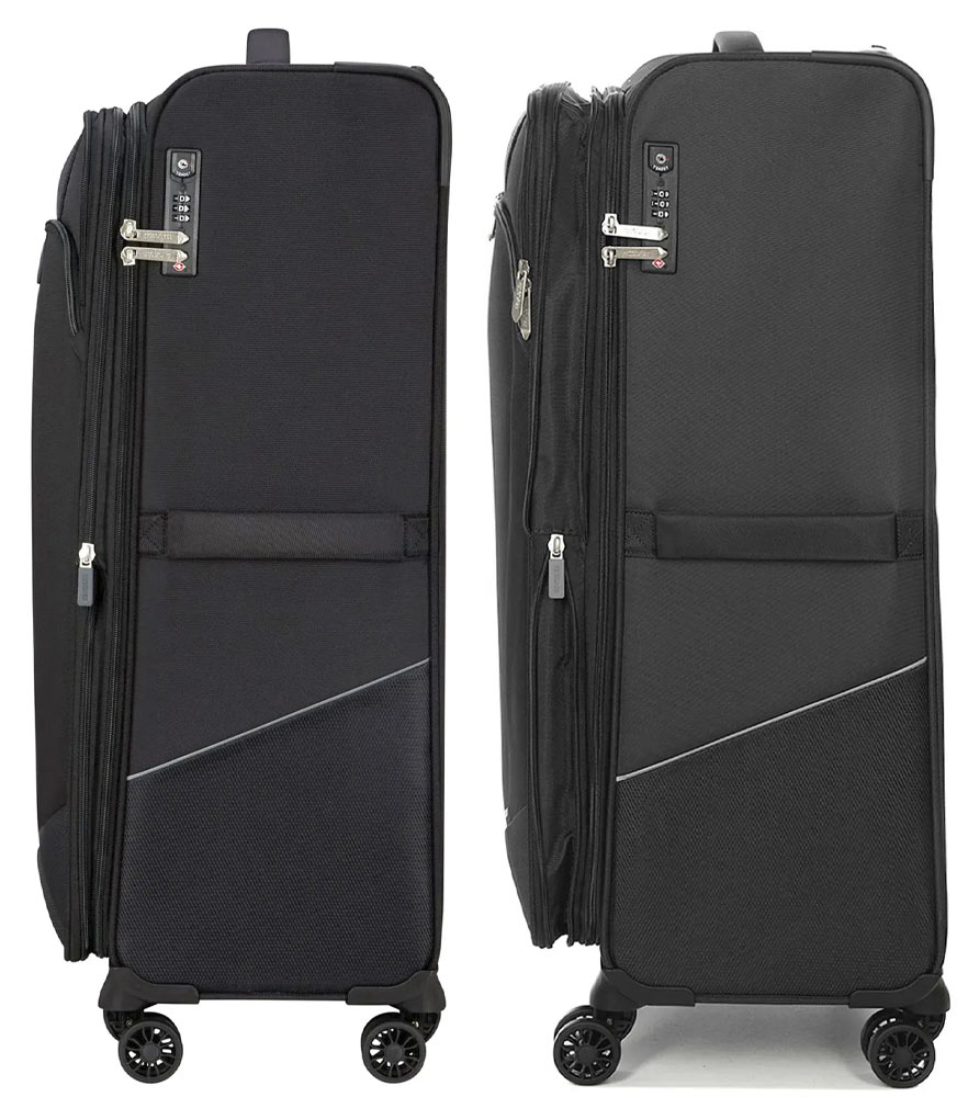 Большой чемодан American Tourister Summerride Black (80 см) ME7*09006