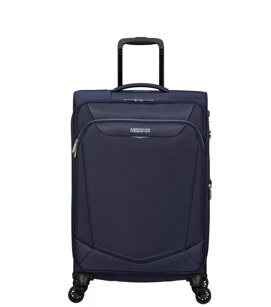 Средний чемодан American Tourister Summerride Navy (69 см) ME7*41005