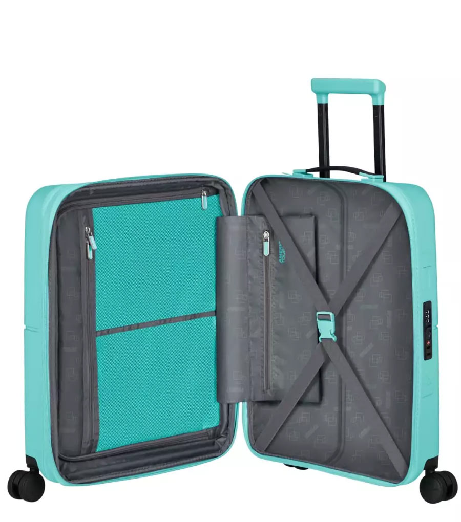 Малый чемодан American Tourister DashPop Aqua (55 см) MG5*21 001 ручная кладь