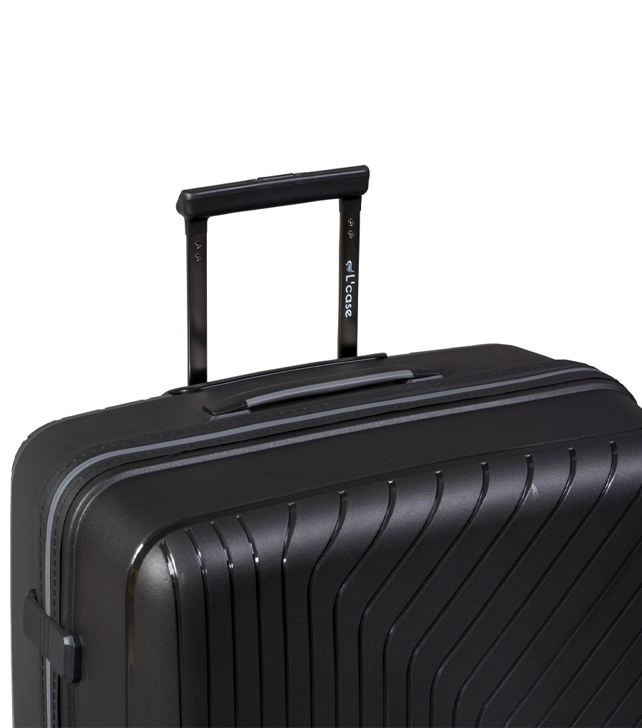 Средний чемодан L-case MADRID black