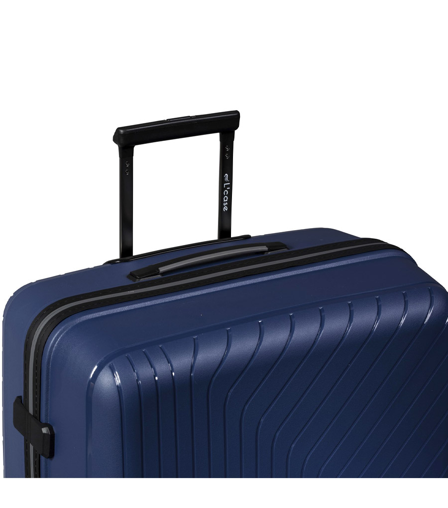 Большой чемодан L-case MADRID blue