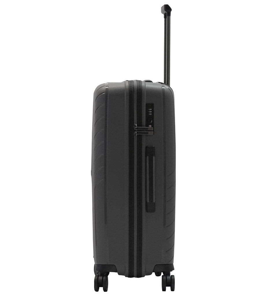 Средний чемодан L-case MADRID grey