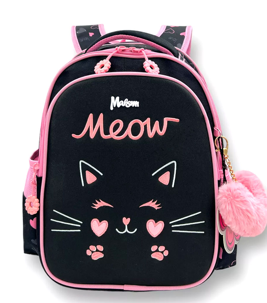 Школьный рюкзак Maksimm Meow 624 + мешок для обуви