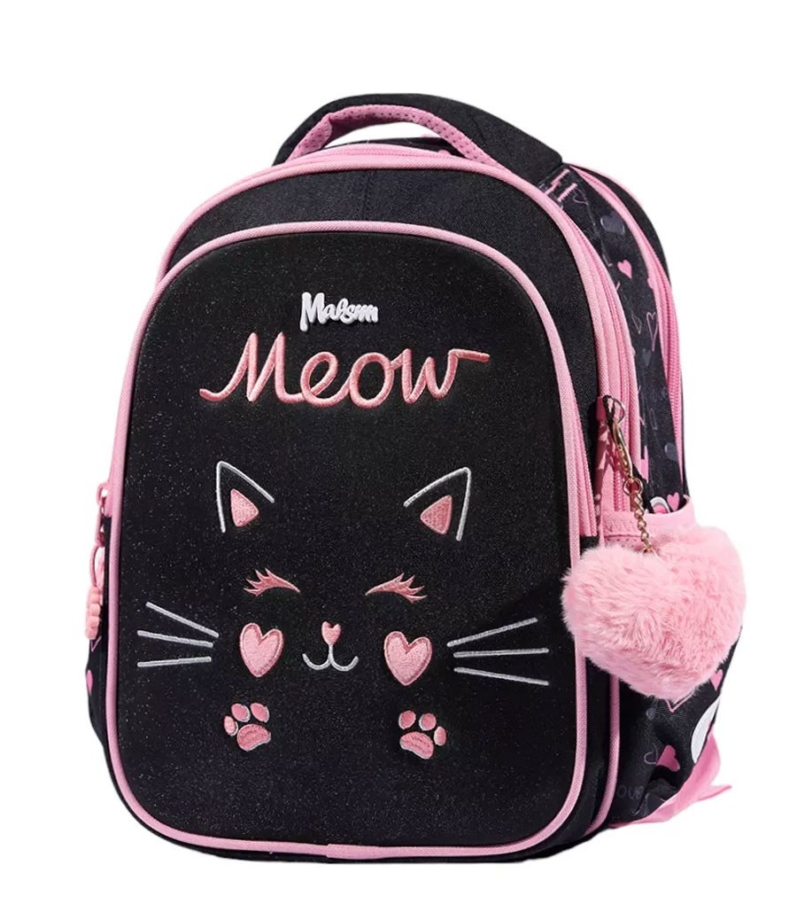 Школьный рюкзак Maksimm Meow 624 + мешок для обуви