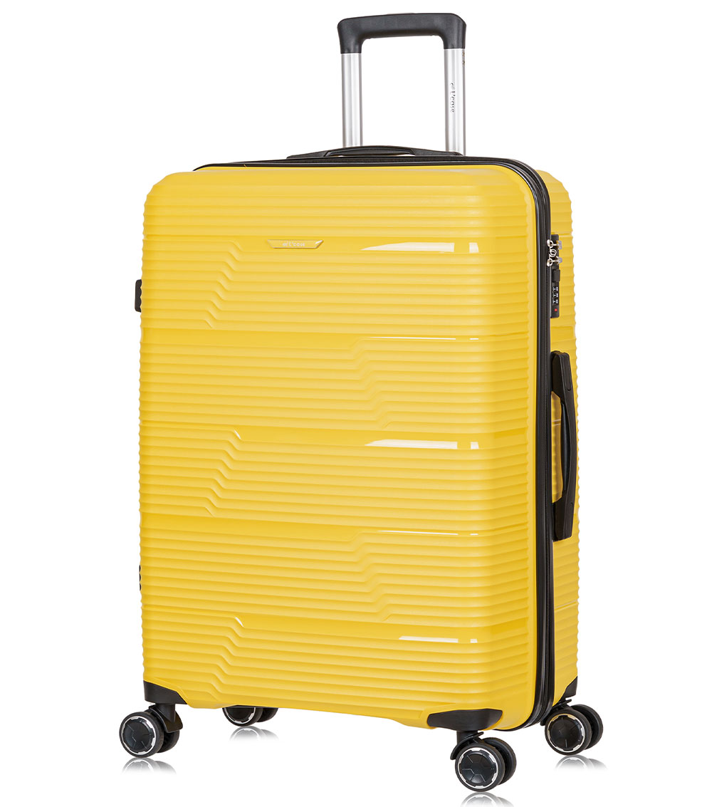 Большой чемодан L-case Manila Yellow L (71 см)