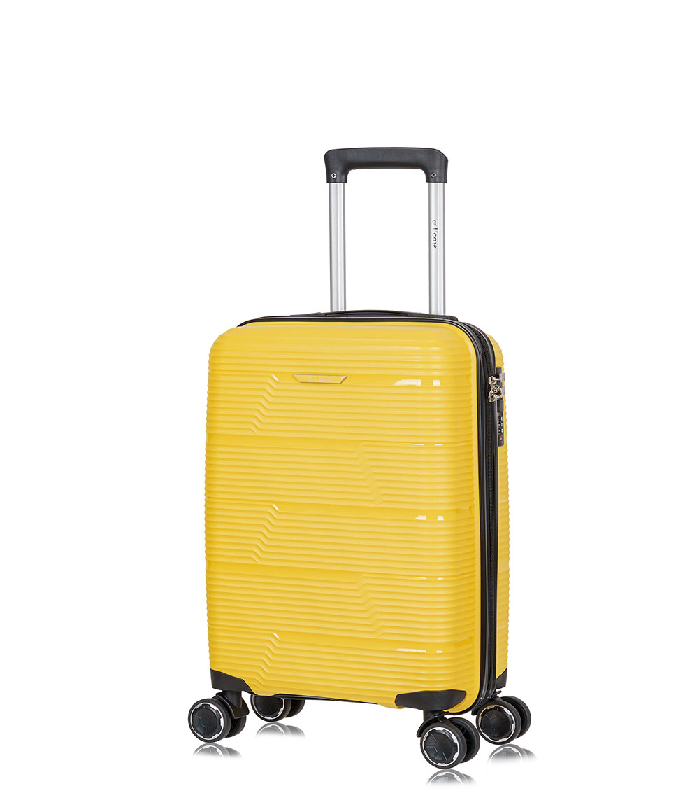 Малый чемодан L-case Manila Yellow S (54 см) ~ручная кладь
