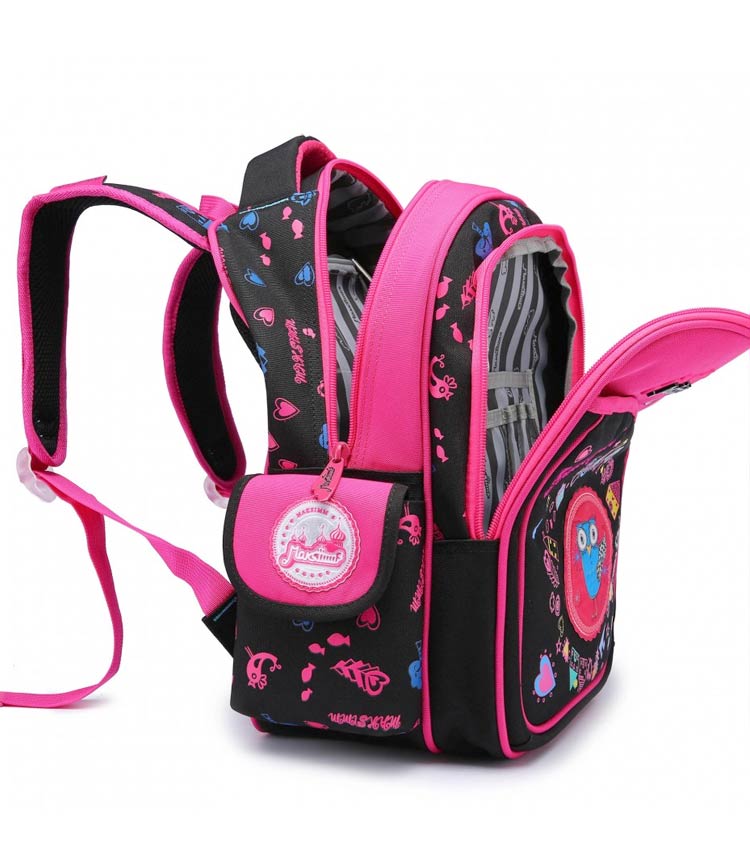 Школьный рюкзак Maksimm С025 blue-pink