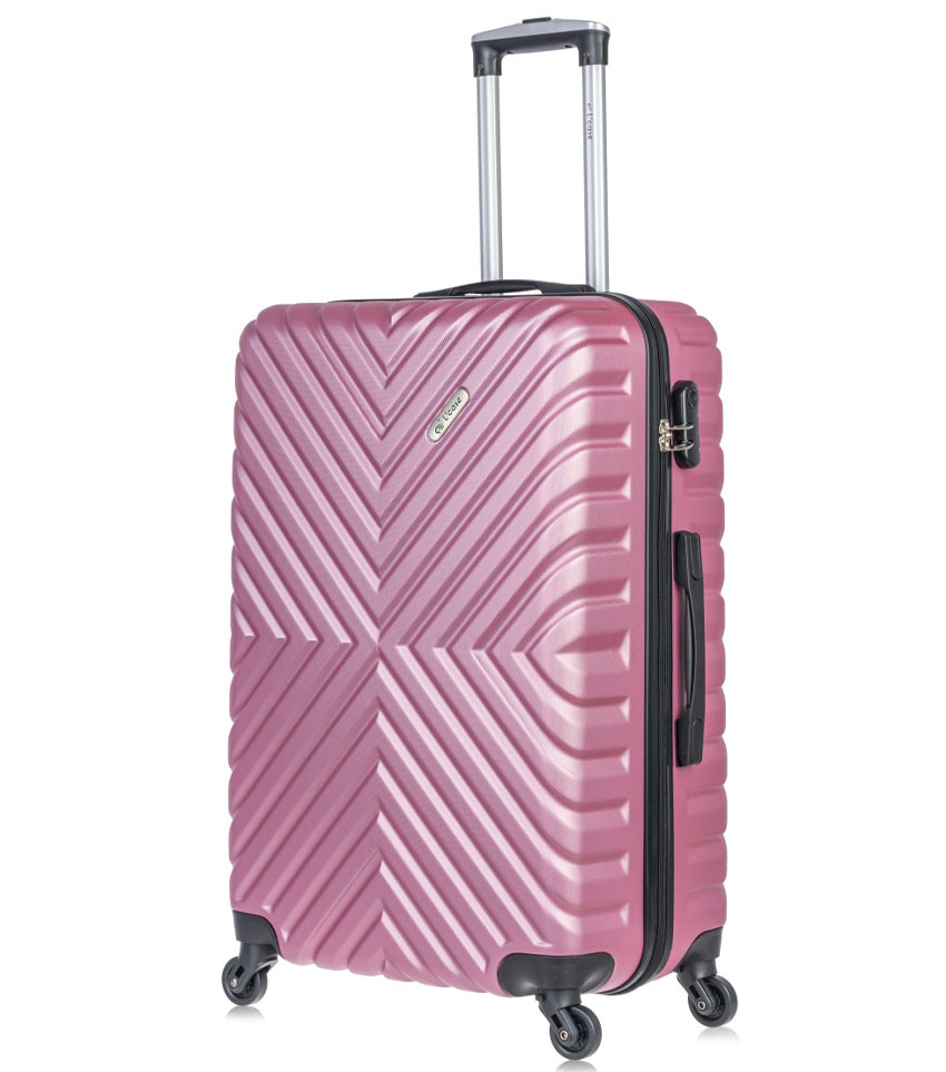 Большой чемодан L-case New-Delhi Rose (70 см) L