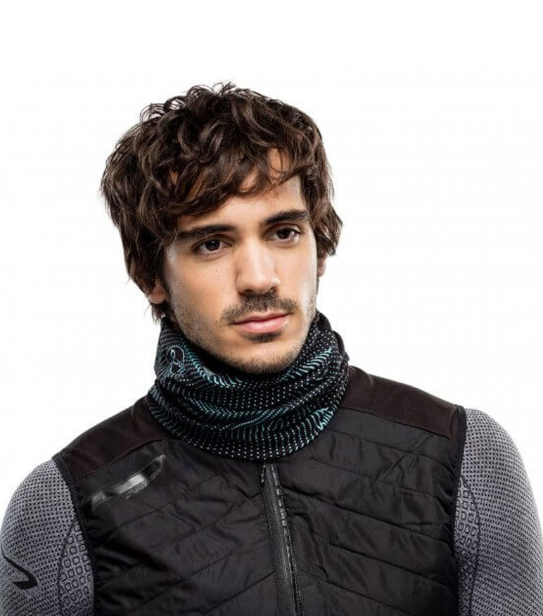 Бандана Buff Reflective R-solid Black