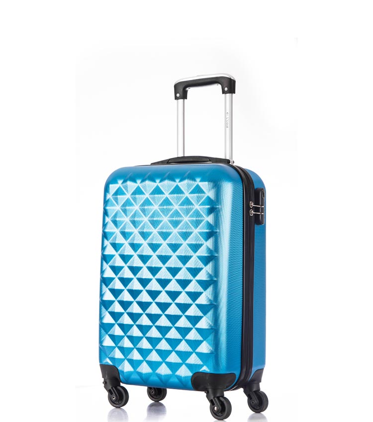 Малый чемодан спиннер Lcase Phatthaya blue (60 см)