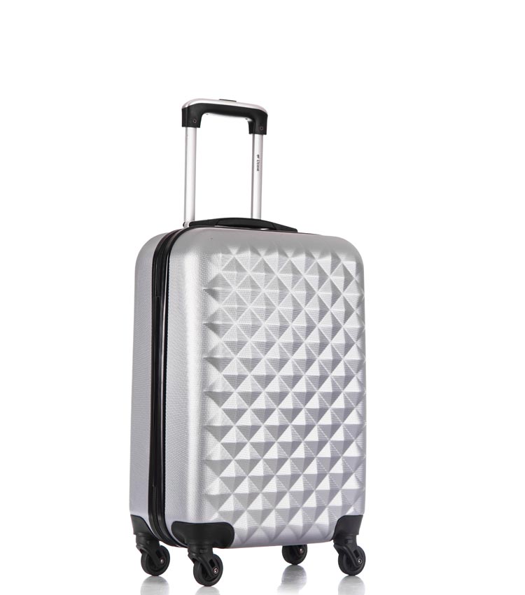 Малый чемодан спиннер Lcase Phatthaya light-grey (60 см)