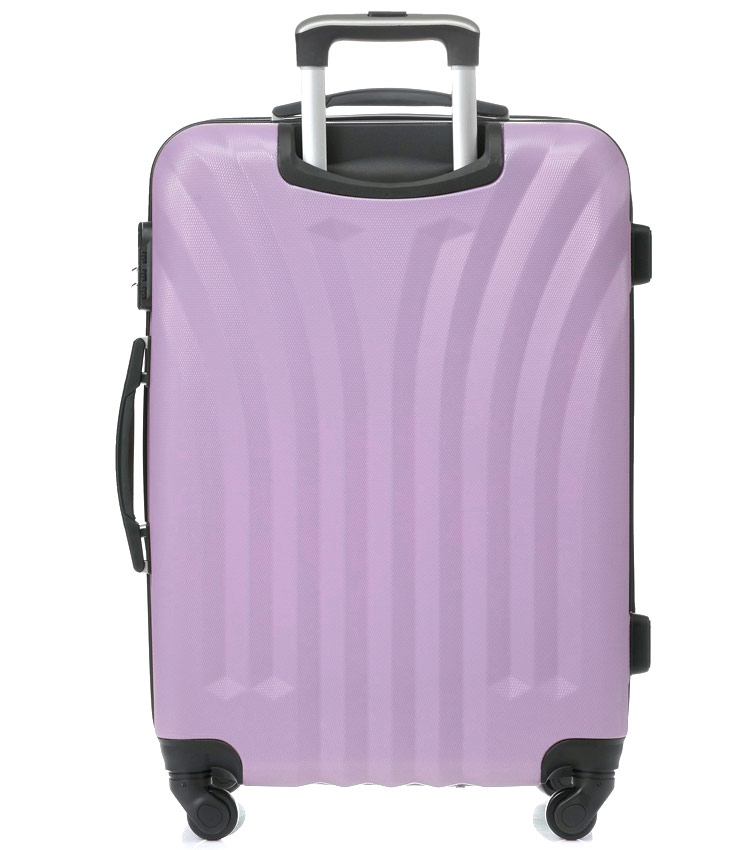 Большой чемодан спиннер Lcase Phuket lilac (76 см)