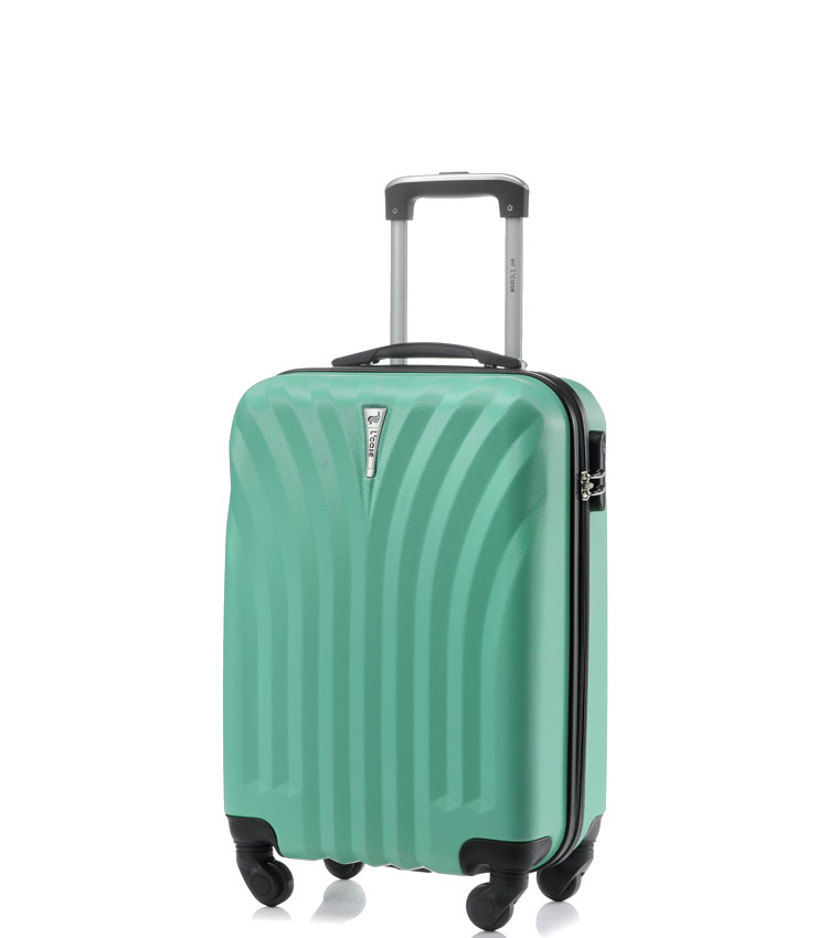 Малый чемодан спиннер Lcase Phuket mint (60 см)