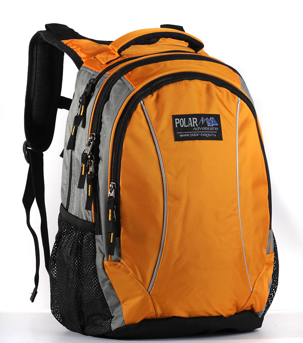 Школьный рюкзак Polar 1371 оранжевый