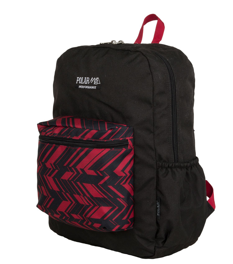 Рюкзак Polar 2199 black-red