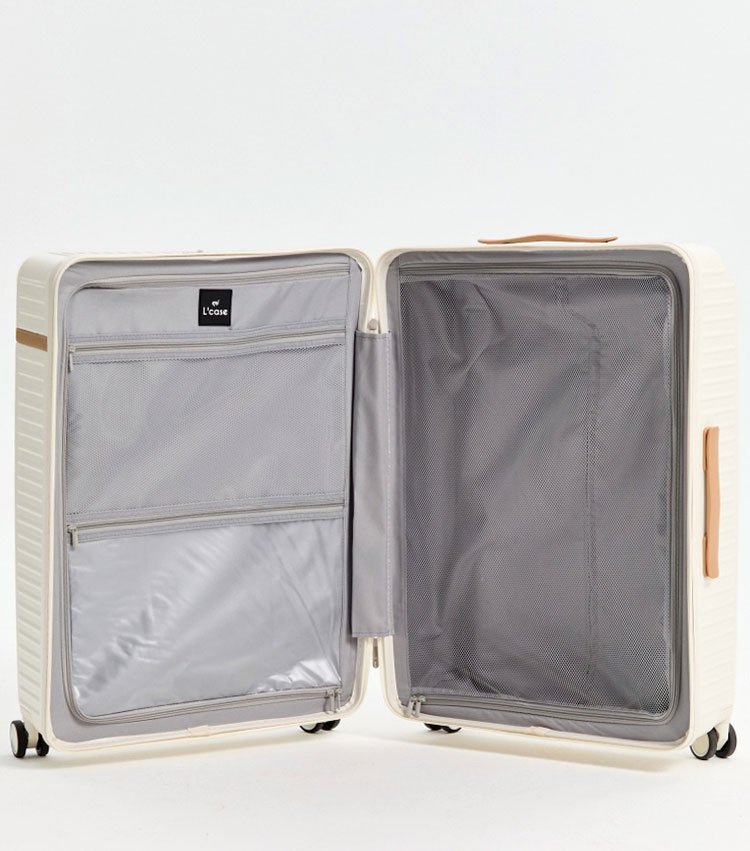 Большой чемодан L-case Roma (L) Светлый