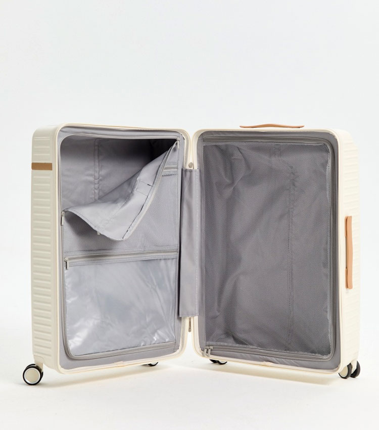 Большой чемодан L-case Roma (L) Светлый