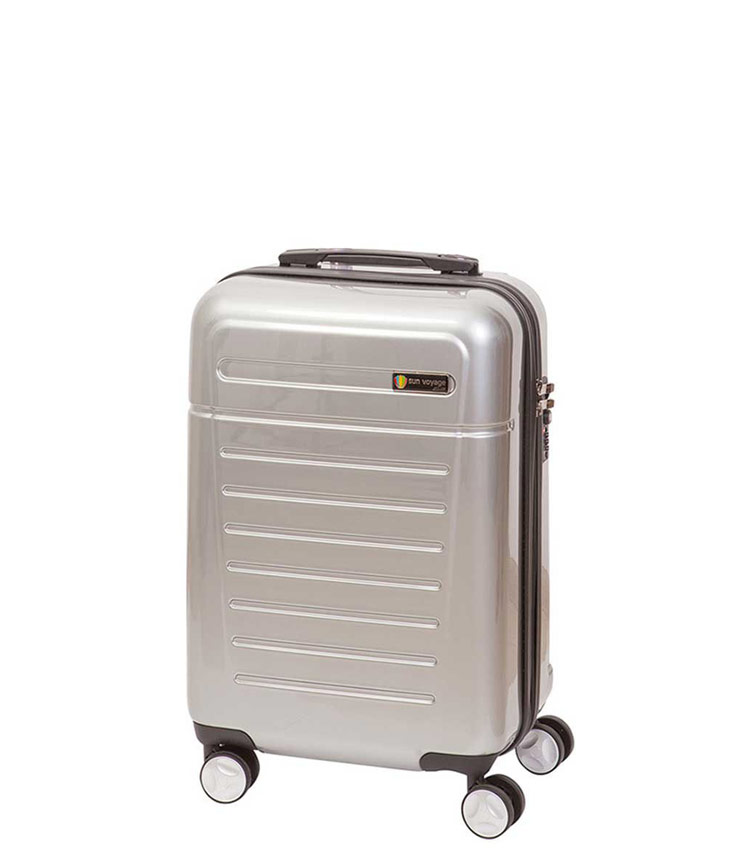 Малый чемодан Sun Voyage TALISMAN SV018-АC062-20 - silver
