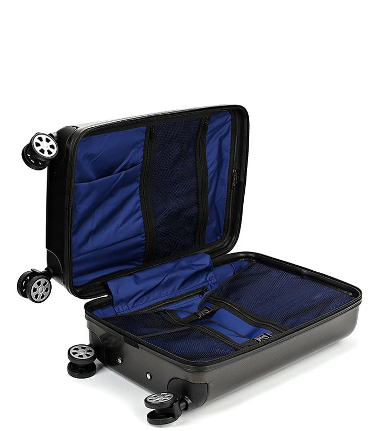 Средний чемодан Global Case Elit SV038-АC068-24 - чёрный