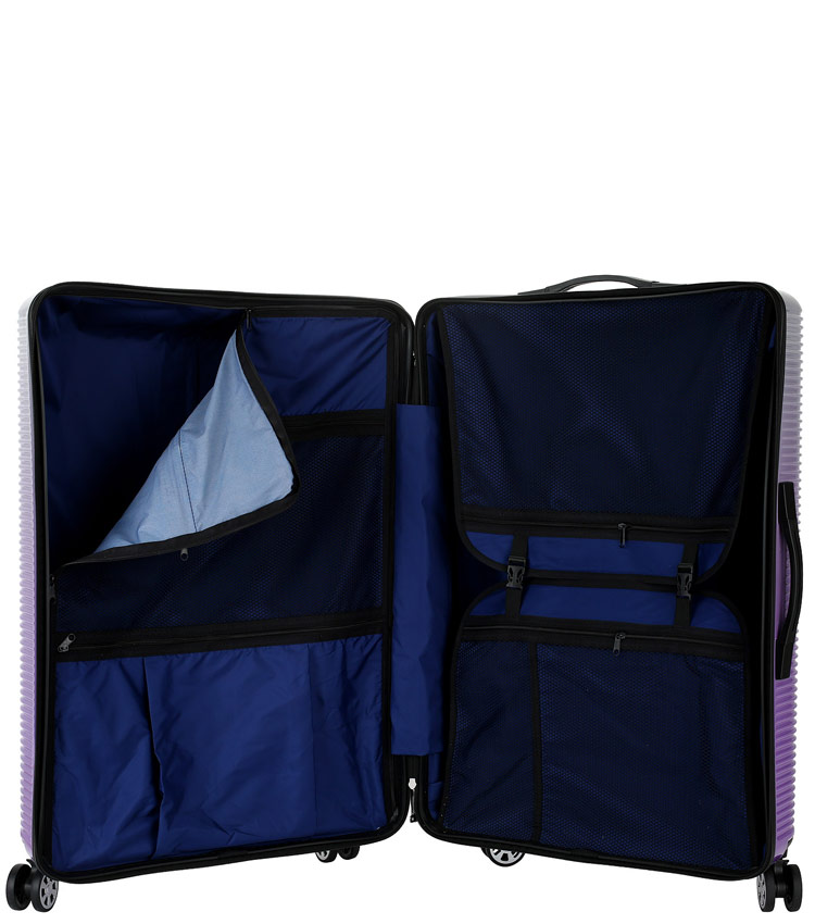Большой чемодан Global Case Elit SV042-АC157-28 - фиолетовый