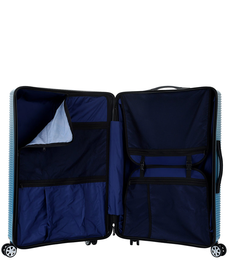 Средний чемодан Global Case Elit SV042-АC179-24 - синий