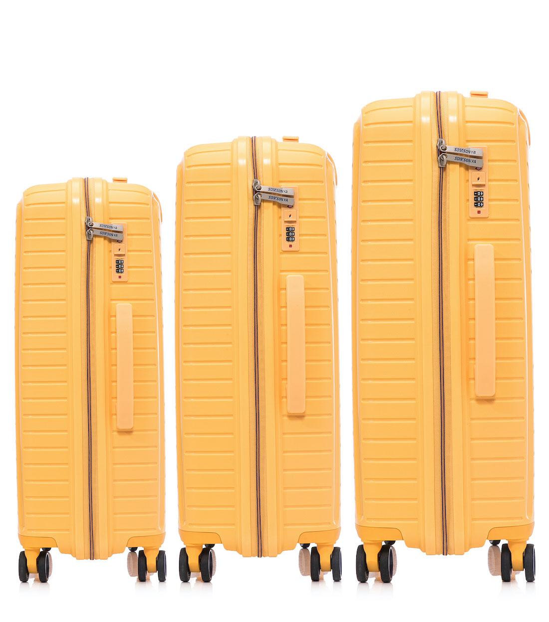 Большой чемодан Somsonya PP Cairo L (76 см) Yellow