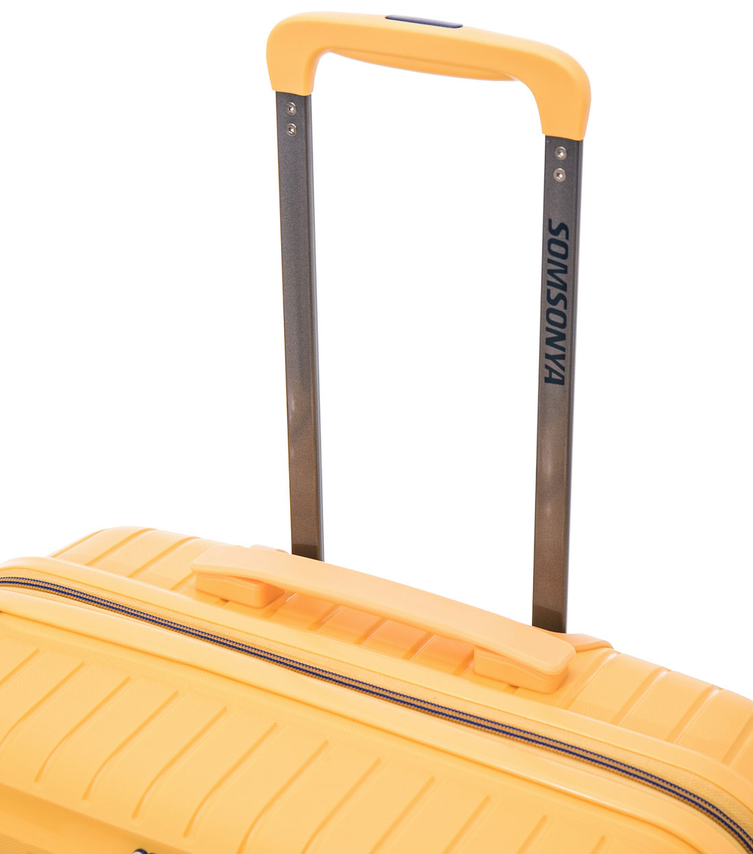 Большой чемодан Somsonya PP Cairo L (76 см) Yellow