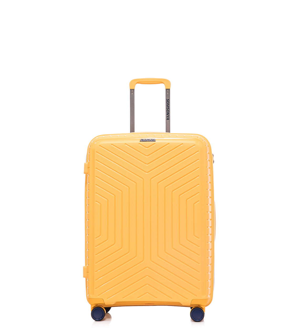 Малый чемодан Somsonya PP Cairo L (55 см) Yellow ~ручная кладь~