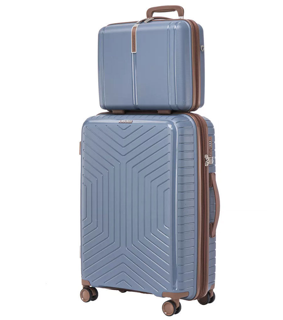 Большой чемодан Somsonya ELITE Dubai L (77 см) denim
