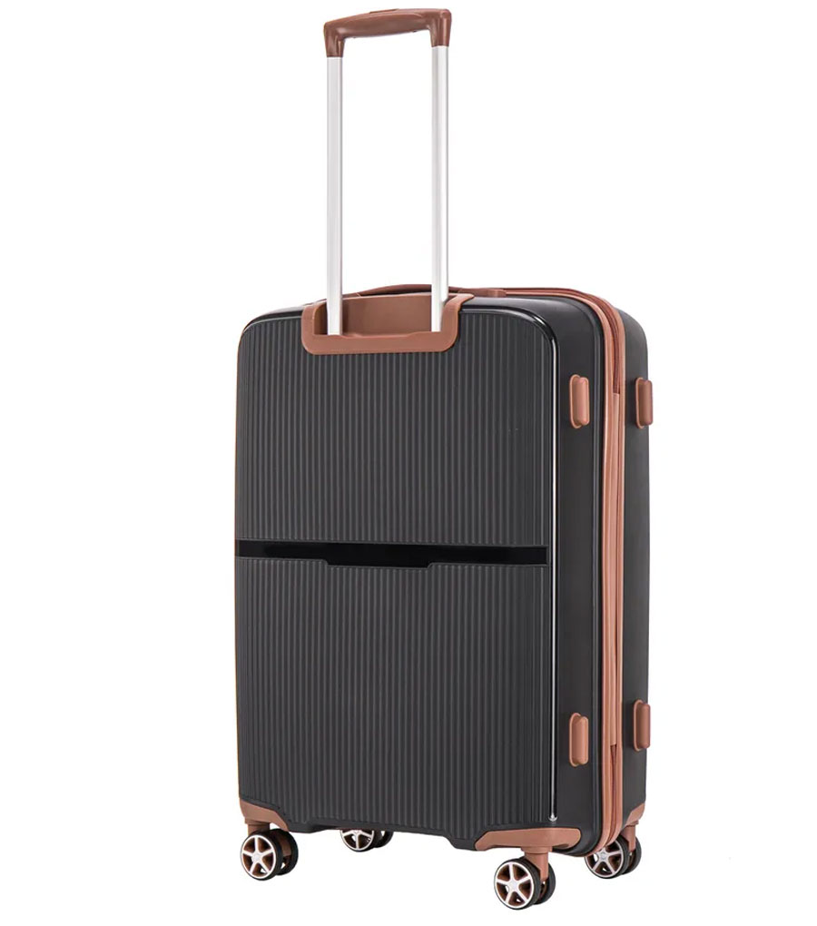 Большой чемодан Somsonya ELITE Vegas L (76 см) Black