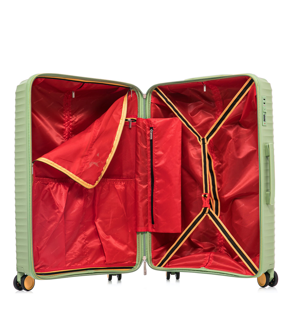 Средний чемодан Somsonya PP Mexico M (69 см) Pistachio