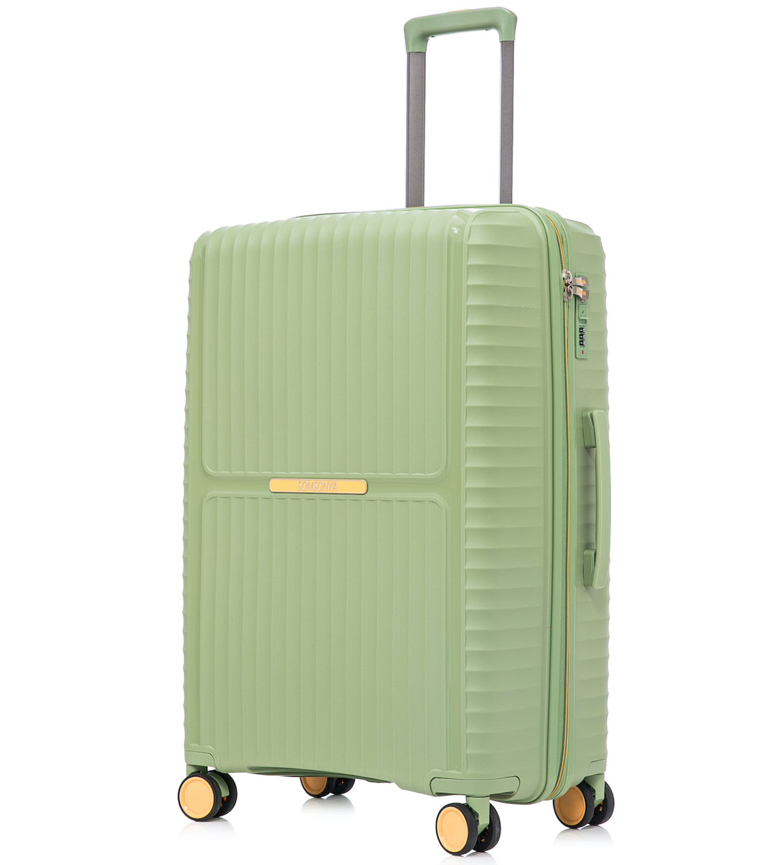 Средний чемодан Somsonya PP Mexico M (69 см) Pistachio