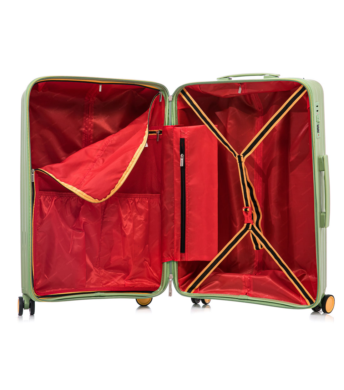 Большой чемодан Somsonya PP Singapore L (76 см) Pistachio