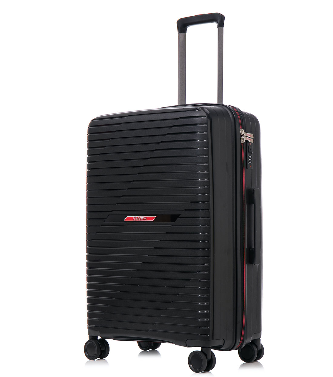 Средний чемодан Somsonya PP Singapore M (66 см) Black