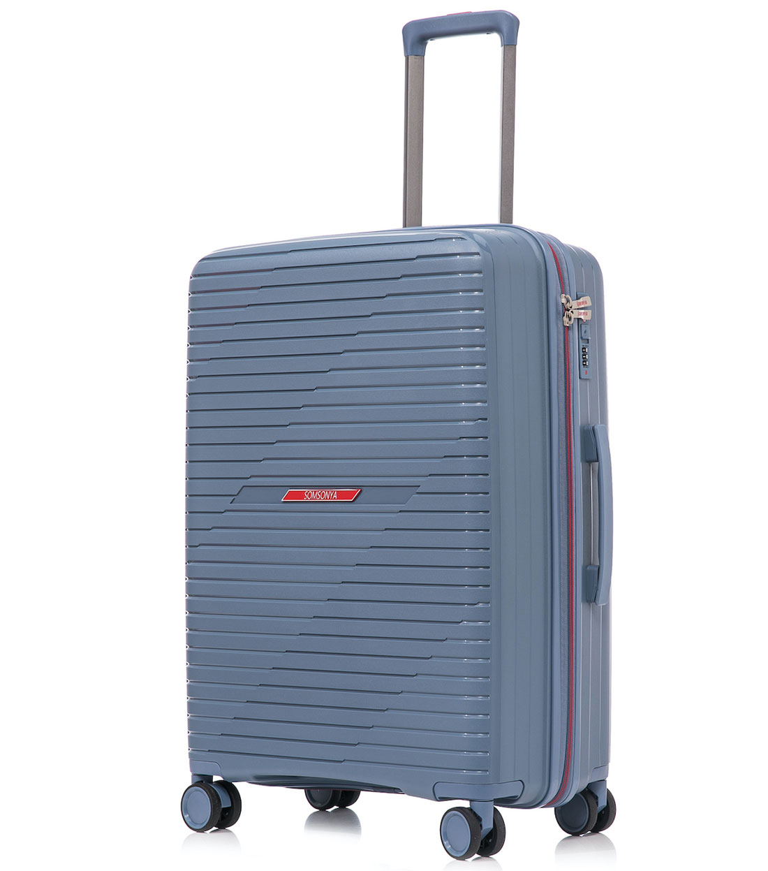 Средний чемодан Somsonya PP Singapore M (66 см) denim