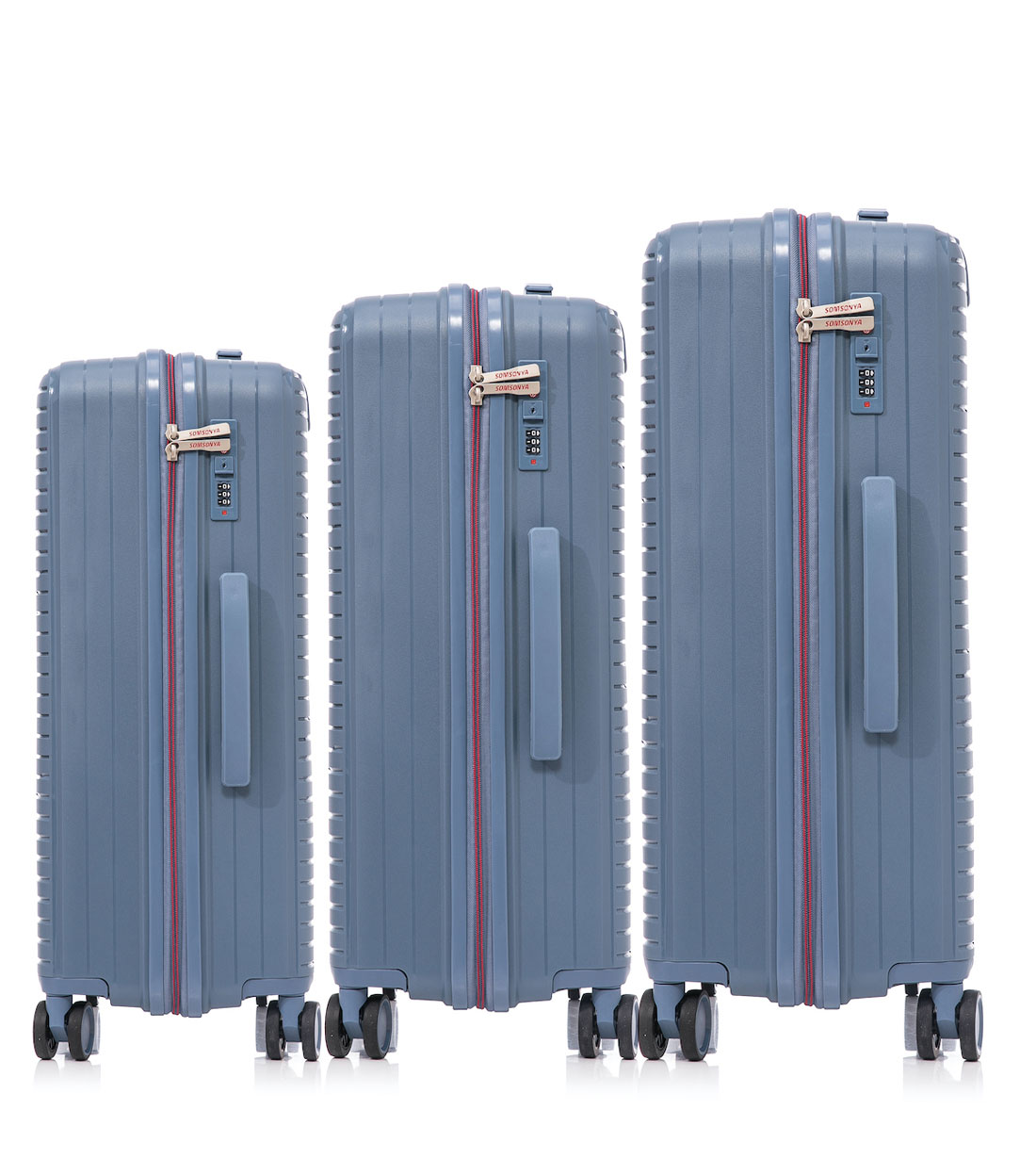 Средний чемодан Somsonya PP Singapore M (66 см) denim