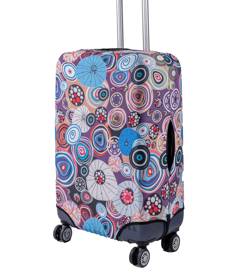 Чехол на малый чемодан S Somsonya japanese pattern ~S~ (52–58 см)