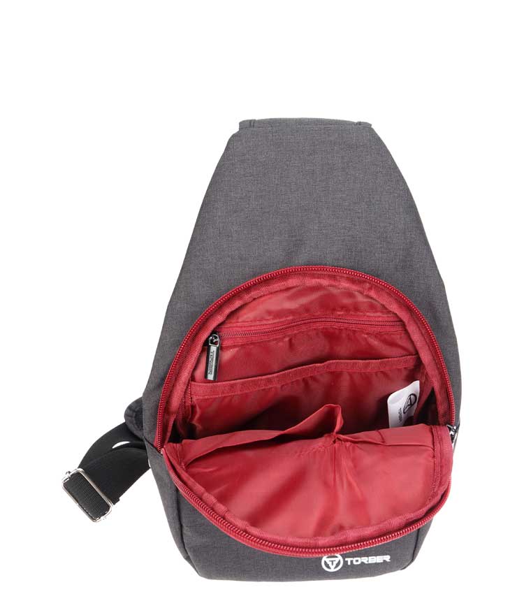 Рюкзак TORBER на одно плечо (T062-BRD)