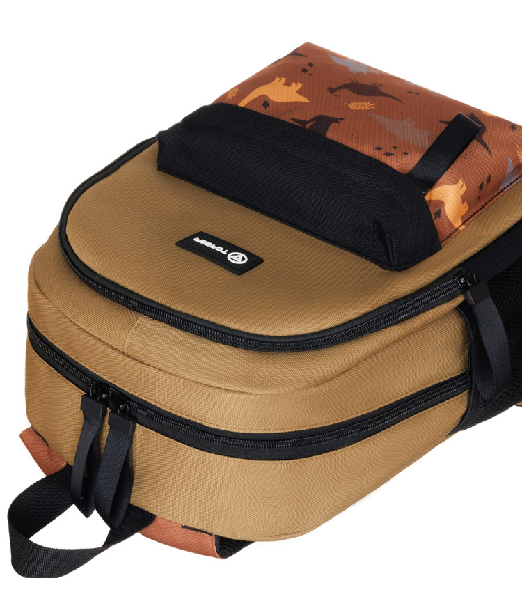 Рюкзак TORBER CLASS X Mini (T1801-23-Kha) + Мешок для сменной обуви в подарок!