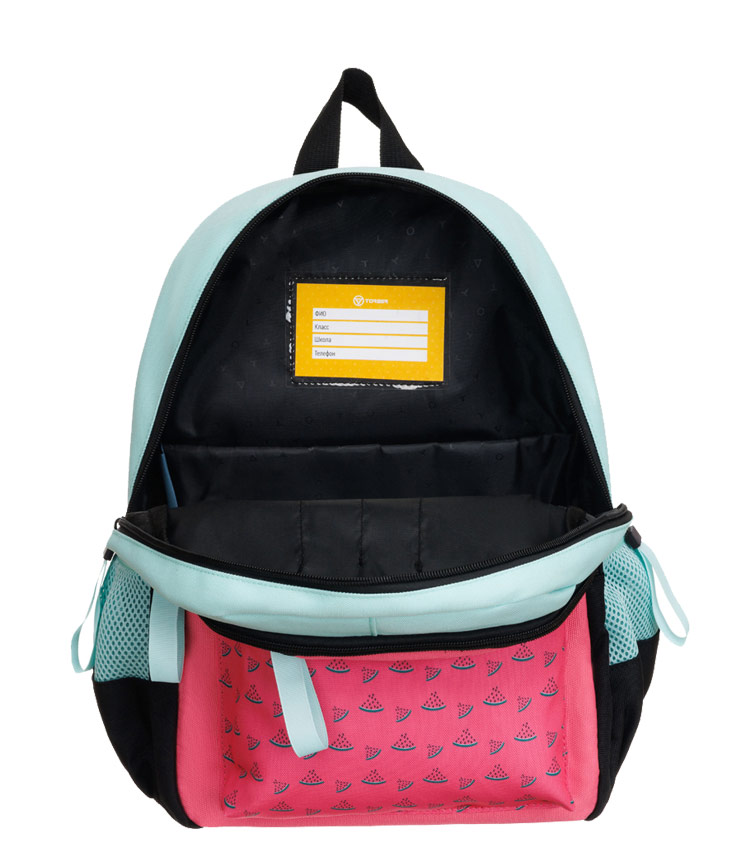 Рюкзак TORBER CLASS X Mini (T1801-23-Pin) + Мешок для сменной обуви в подарок!