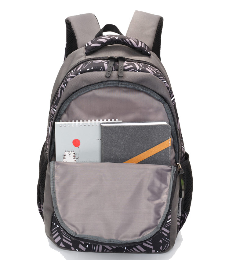 Рюкзак TORBER CLASS X (T2602-GRE-P) + Пенал в подарок!