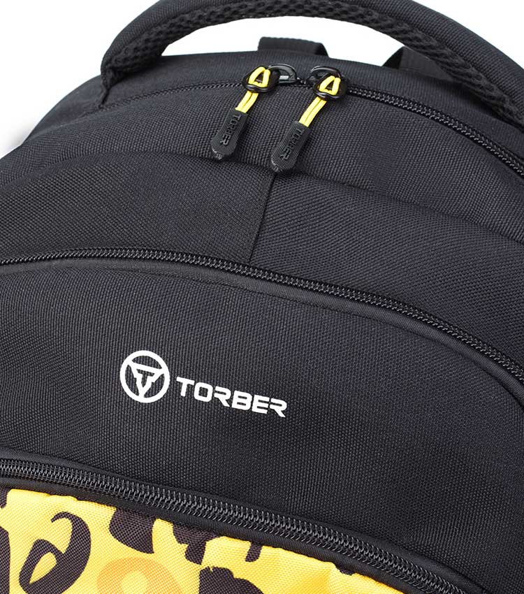 Рюкзак TORBER CLASS X (T9355-22-BLK-YEL)