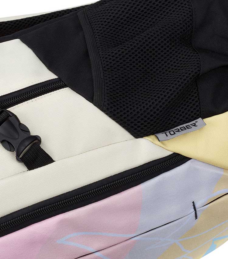 Рюкзак TORBER CLASS X (T9355-22-YEL-M) + Мешок для сменной обуви в подарок!