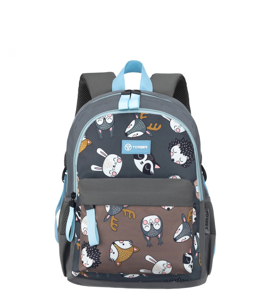 Мини-рюкзак TORBER CLASS X Mini серый T1801-24-BR